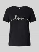 Vero Moda Regular Fit T-Shirt aus reiner Baumwolle Modell 'KAMI' in Bl...