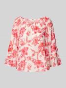 Christian Berg Woman Regular Fit Bluse mit 3/4-Arm in Hellrot, Größe 4...