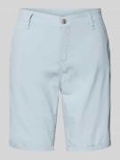 MAC Regular Fit Bermudas mit Paspeltaschen am Gesäß in Hellblau, Größe...