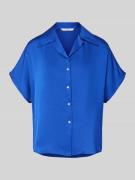 Mango Bluse mit Reverskragen Modell 'SASSA' in Royal, Größe XS