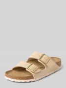Birkenstock Slides mit Dornschließen Modell 'Arizona' in Beige, Größe ...