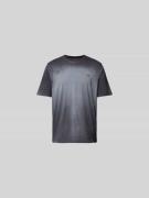 Diesel T-Shirt mit Label-Stitching in Black, Größe L