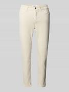 Cambio Slim Fit Jeans mit verkürztem Schnitt Modell 'PIPER' in Stein, ...