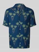 Tommy Hilfiger Regular Fit Freizeithemd aus Modal in Blau, Größe L