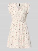 Vero Moda Ausgestelltes Minikleid aus Viskose-Mix Modell 'ODETTE' in W...