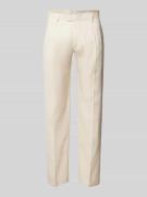 MCNEAL Stoffhose aus Leinenmix in Offwhite, Größe 24
