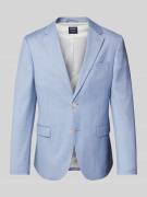 MCNEAL Slim Fit Anzugsakko mit Leinen-Anteil in Blau, Größe 48