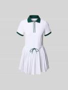 VARLEY Minikleid mit Polokragen in Weiss, Größe L
