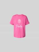 VARLEY T-Shirt mit Rundhalsausschnitt in Pink, Größe M