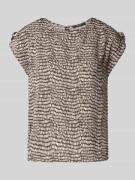 OPUS Regular Fit Blusentop aus reiner Viskose Modell 'Ferena splash' i...