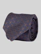 altea Krawatte aus Seide-Baumwoll-Mix Modell 'Ticino' in Mittelbraun, ...