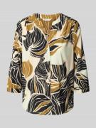 Tom Tailor Loose Fit Bluse aus Baumwoll-Modal-Mix in Black, Größe 34