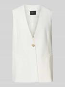 s.Oliver BLACK LABEL Relaxed Fit Indoor-Weste mit Viskose-Anteil in Of...