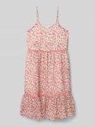 Happy Girls Kleid im Stufen-Look mit Spaghettiträgern in Ecru, Größe 1...