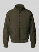 Lerros Blouson mit Reißverschluss in Oliv, Größe L