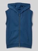 s.Oliver RED LABEL Regular Fit Sweat-Weste aus Baumwoll-Mix in Blau, G...