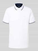 s.Oliver RED LABEL Regular Fit Poloshirt aus Baumwoll-Mix in Weiss, Gr...