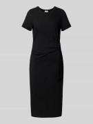 s.Oliver RED LABEL Figurbetontes Midikleid aus Baumwoll-Mix in Black, ...