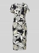 s.Oliver RED LABEL Figurbetontes Midikleid aus Baumwoll-Mix in Black, ...