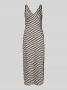 Someday Midikleid mit V-Ausschnitt Modell 'Qova' in Black, Größe 40