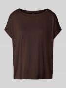 Someday Regular Fit Blusentop mit Kappärmeln Modell 'Kadalia' in Dunke...