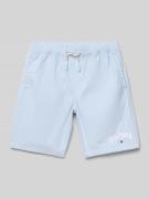 Tommy Hilfiger Teens Shorts mit Label-Stitching in Bleu, Größe 152