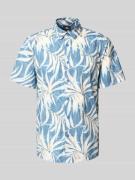 ONeill Slim Fit Freizeithemd mit Label-Stitching in Bleu, Größe L