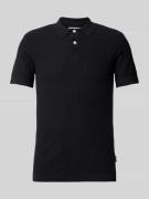 Blend Super Skinny Fit Poloshirt mit Strukturmuster Modell 'AIDEN' in ...