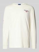 Polo Sport Longsleeve mit Label-Stitching in Offwhite, Größe XL