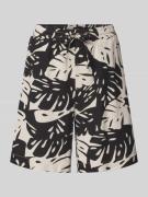 FREE/QUENT Relaxed Fit Bermudas aus Viskose-Leinen-Mix Modell 'Lavisco...