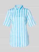 ETERNA Regular Fit Bluse mit 1/2-Arm in Aqua, Größe 36