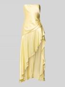 Bardot Abendkleid mit Nahtreißverschluss Modell 'LORENZA' in Hellgelb,...