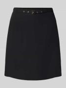 HUGO Minirock mit elastischem Bund Modell 'Ruvira' in Black, Größe 42