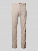 JOOP! Jeans Modern Fit Chino aus Baumwoll-Mix mit Leinen-Anteil Modell...