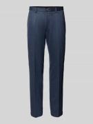 Roy Robson Slim Fit Anzughose mit Strukturmuster in Blau, Größe 102
