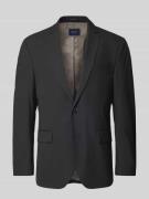 Christian Berg Men Regular Fit 2-Knopf-Sakko mit Reverskragen in Black...