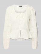 Pieces Relaxed Fit Langarmbluse aus reiner Baumwolle Modell 'FARMORINE...