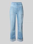 Angels Jeans in verkürzter Passform Modell 'LIBERTA' in Bleu, Größe 34