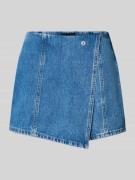 Pieces Leicht ausgestellter Skort aus Baumwoll-Denim Modell 'FILUM' in...