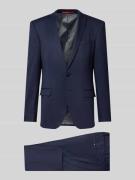 Roy Robson Slim Fit Anzug mit 2-Knopf-Sakko in Marine, Größe 48