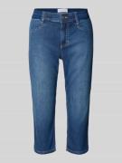 Angels Caprihose aus Denim mit Umschlag Modell 'Ana' in Blau, Größe 34