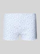 Review Micro Shorts mit Schleifen-Detail in Weiss, Größe L