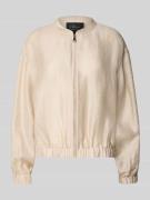 s.Oliver BLACK LABEL Relaxed Fit Blouson aus Lyocell-Leinen-Mix in San...