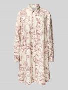 JAKE*S STUDIO WOMAN Knielanges Hemdblusenkleid mit durchgehender Knopf...