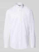 Christian Berg Men Regular Fit Business-Hemd mit Kentkragen in Weiss, ...