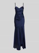 Hey Kyla Abendkleid mit Herz-Ausschnitt in Marine, Größe 36