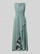Swing Abendkleid mit Nahtreißverschluss in Lind, Größe 34