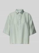 Jake*s Collection Blusenshirt mit 3/4-Ärmel in Lind, Größe 34