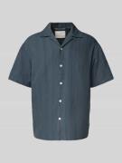 Jack & Jones Premium Regular Fit Freizeithemd aus Baumwoll-Mix mit Lei...