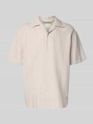 Jack & Jones Premium Regular Fit Freizeithemd aus Baumwoll-Mix mit Lei...